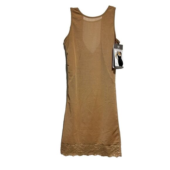 NWT DAISY FUENTES Wear Your Own Bra Slimming Slip Power Mesh Dress Shaper L - Picture 2 of 9